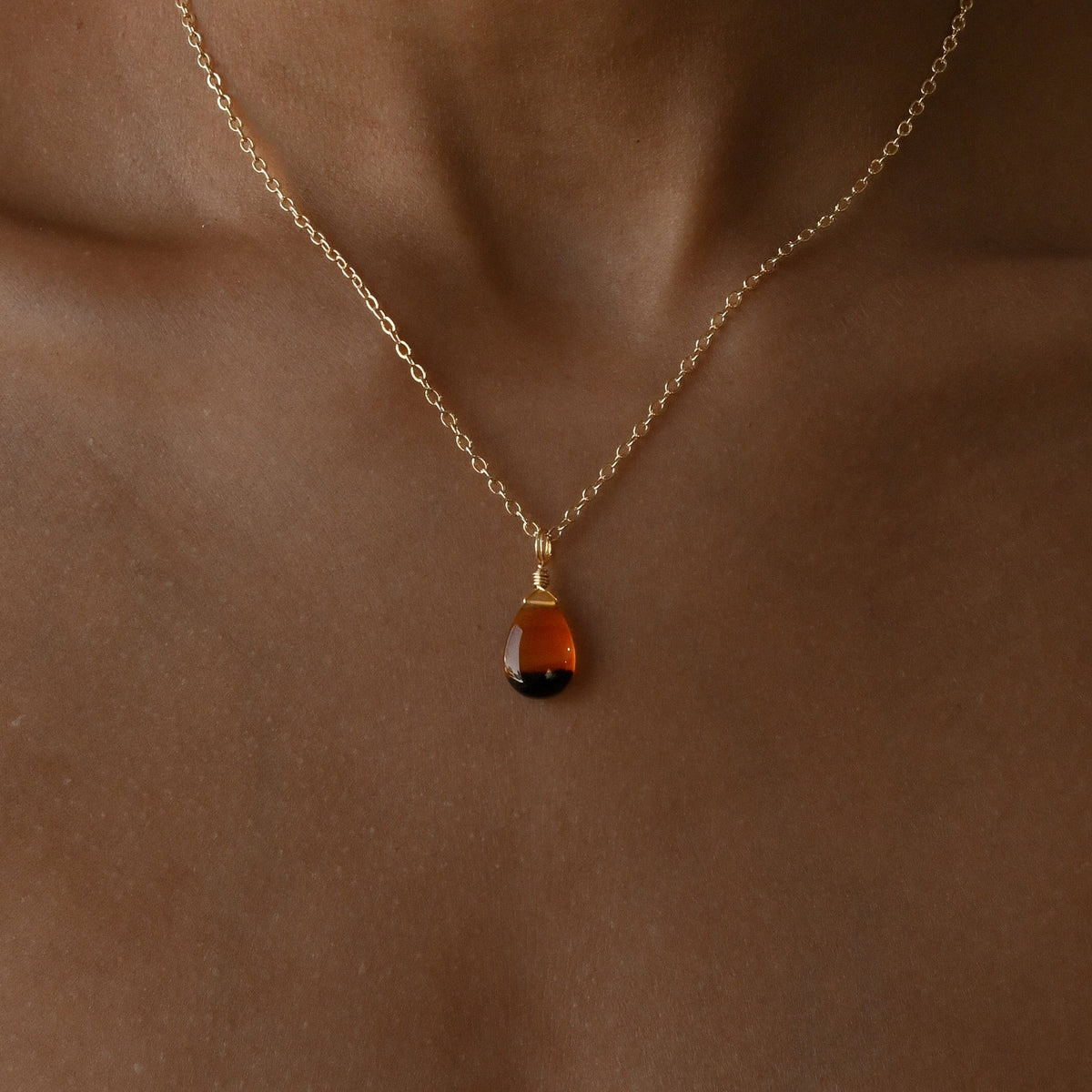 Montana Agate for Calm & Steady - Crystal Charm