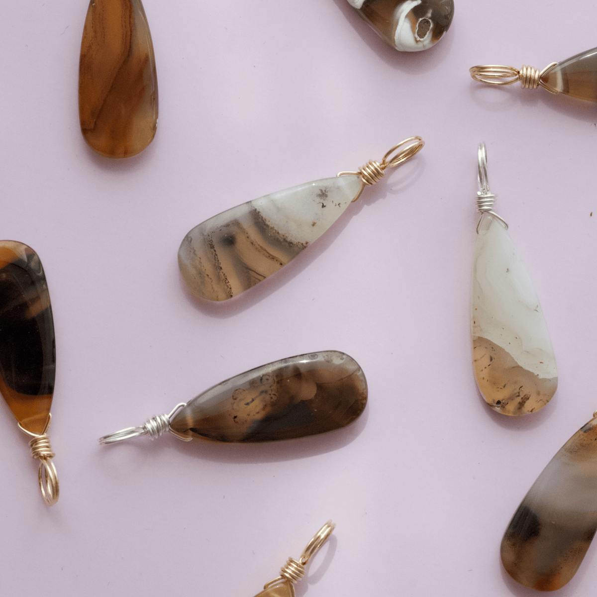 Large Montana River Agate for Flow - Crystal Charm