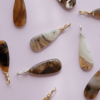 Large Montana River Agate for Flow - Crystal Charm