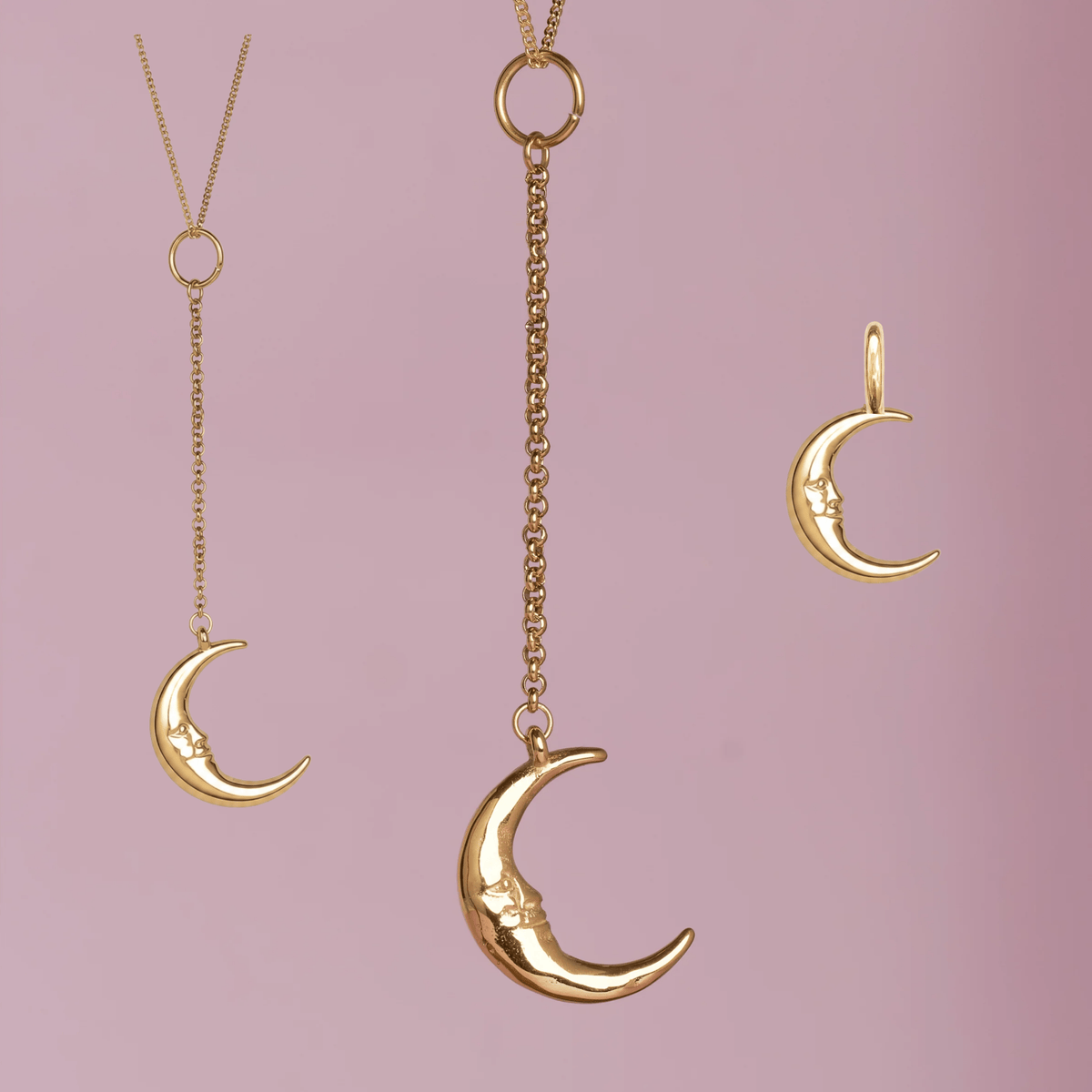 Moon Charm | Whimsy Crescent Moon