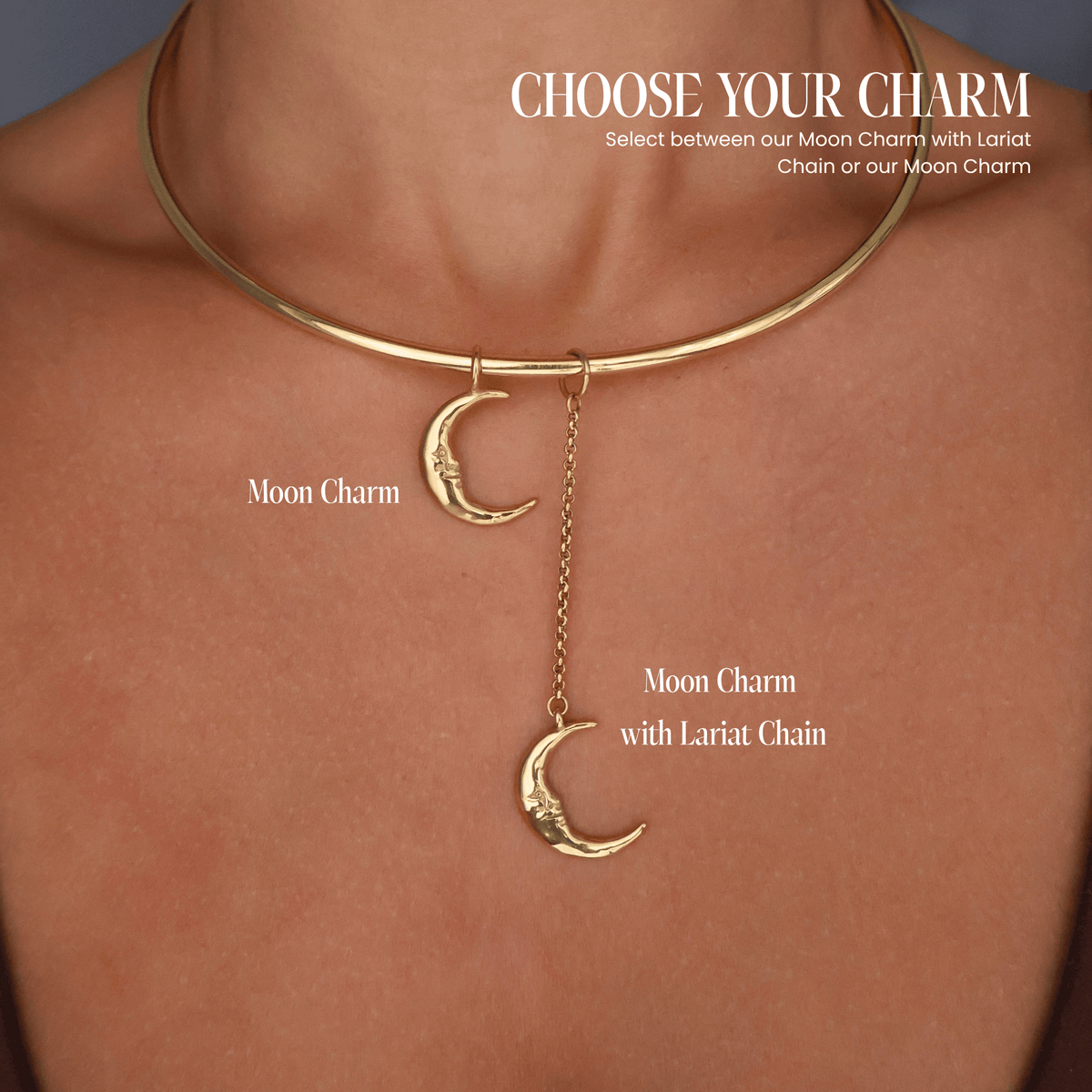 Moon Charm | Whimsy Crescent Moon