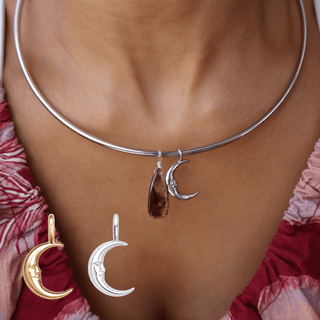 Moon Charm | Whimsy Crescent Moon