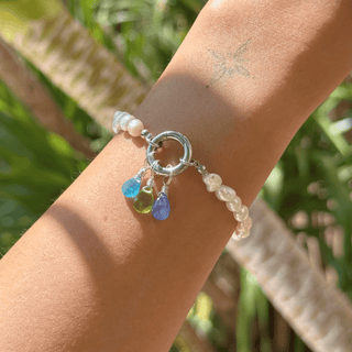 Pearl Charm Bracelet