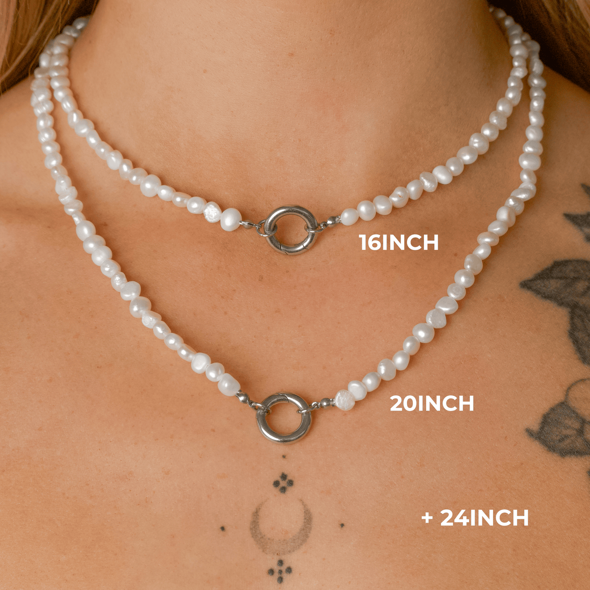 Pearl Charm Necklace