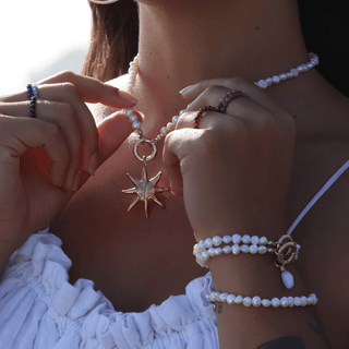 Pearl Charm Necklace