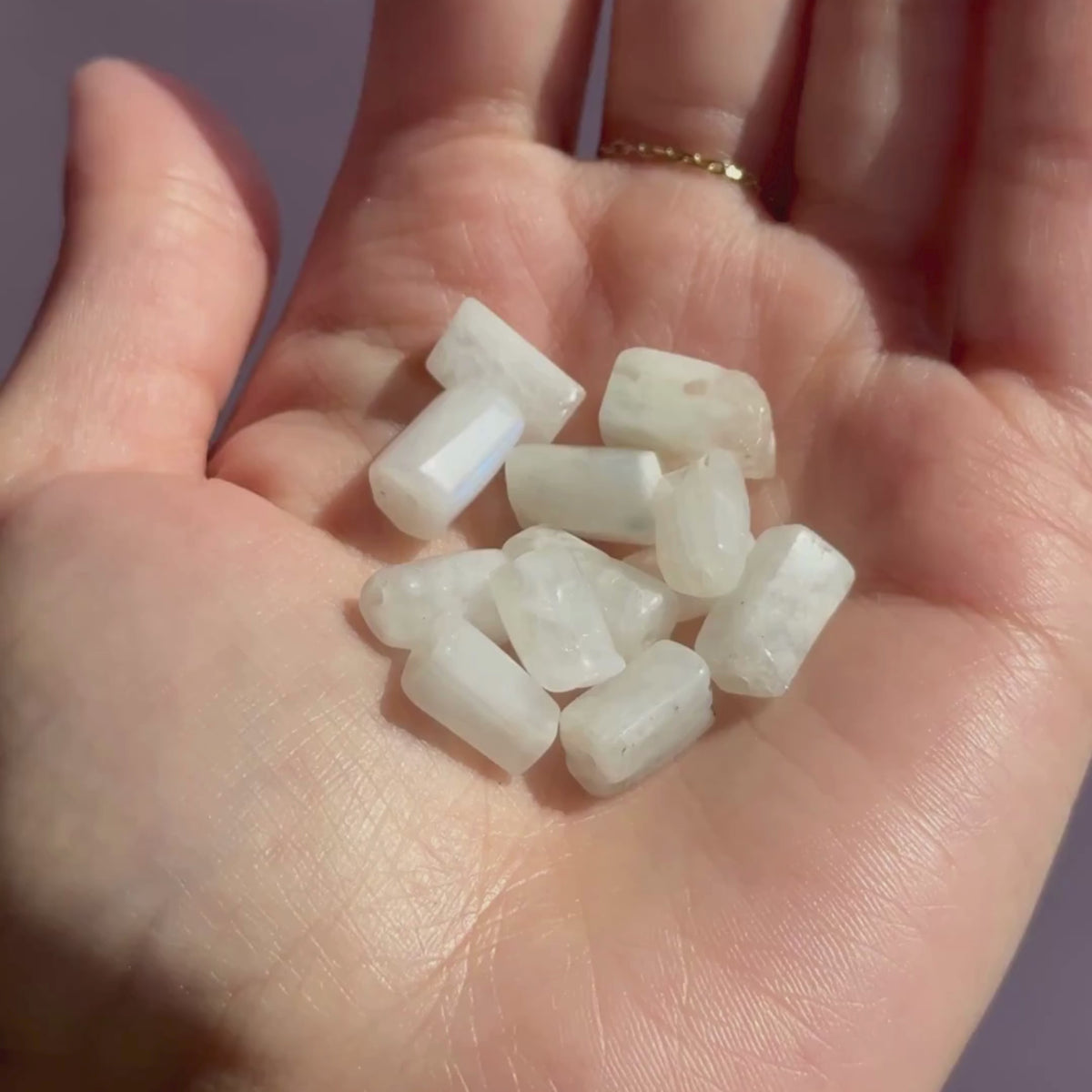 Moonstone for Trusting Your Intuition - Crystal Charm