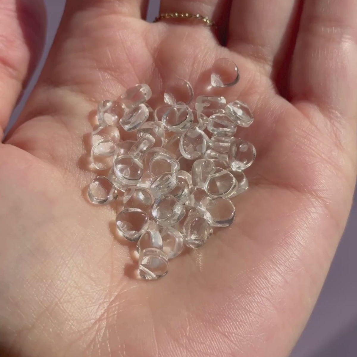 Mini Clear Quartz for Clarity - Crystal Charm