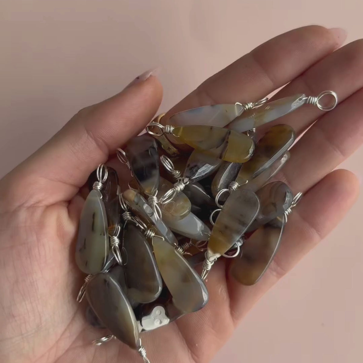 Large Montana River Agate for Flow - Crystal Charm