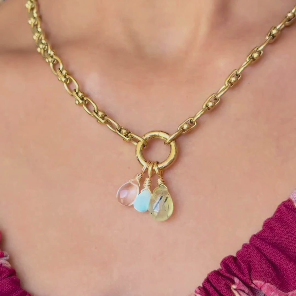 3 x Crystal Charm Bundle