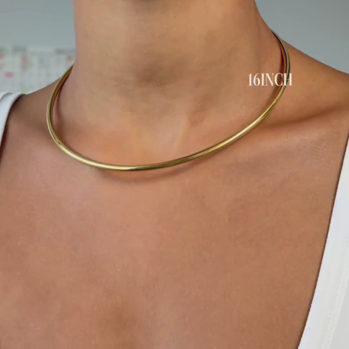 Cuff Charm Necklace