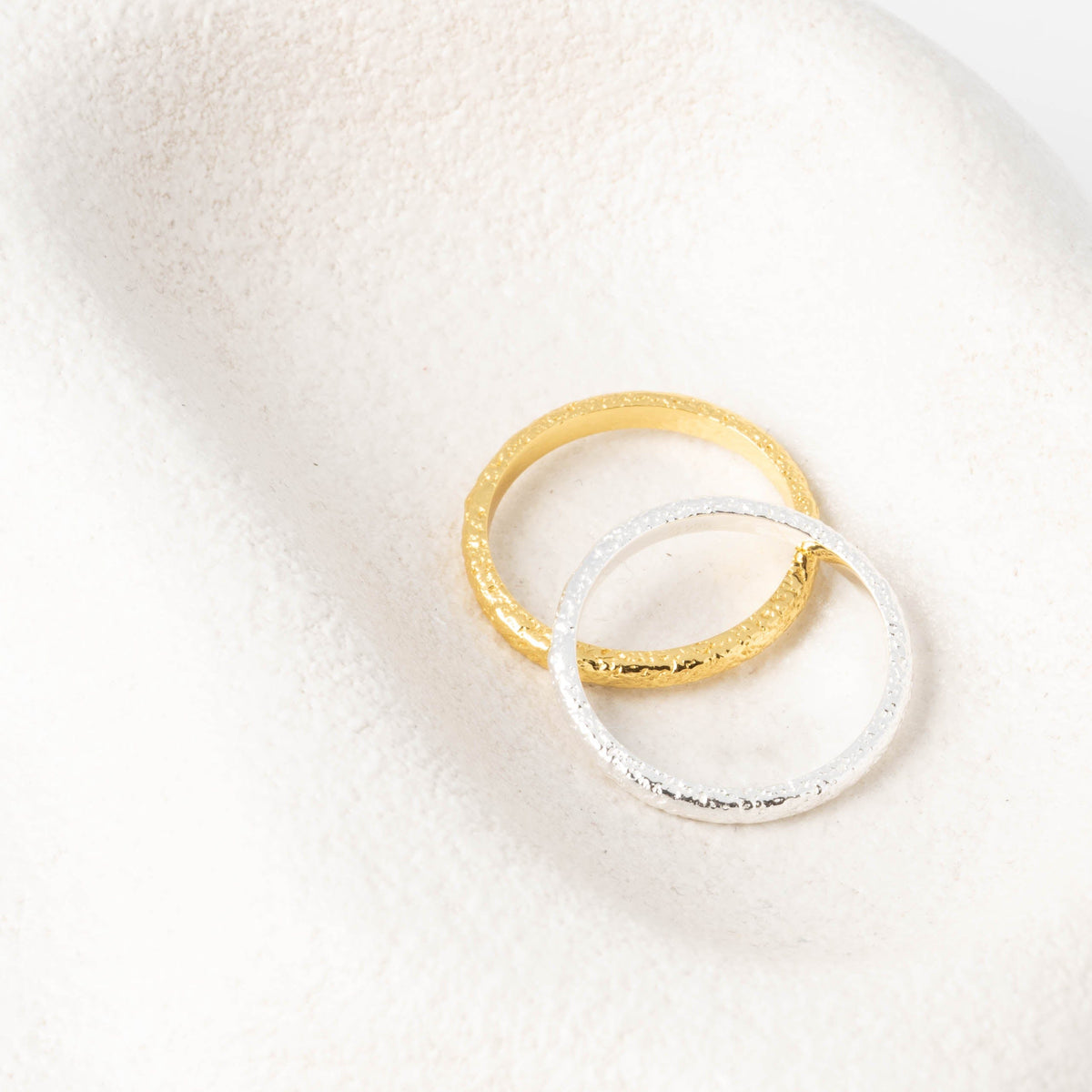 Simple Band Ring - Crushed