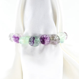Rainbow Fluorite Tumble Bracelet